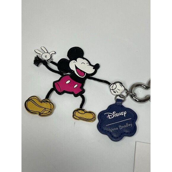 Disney Vera Bradley Minnie Mouse Keychain NEW - Picture 7 of 8